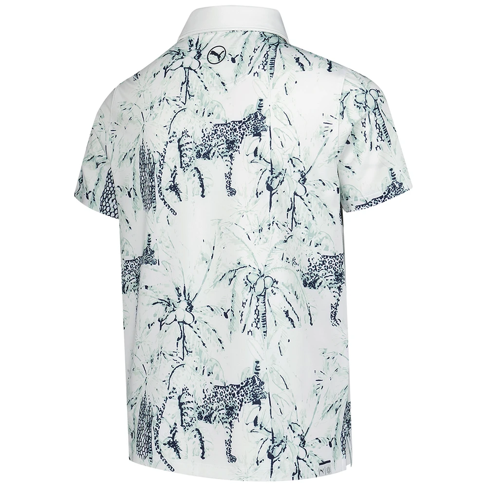 Boys' Youth Puma  White The Zurich Classic MATTR Safari Polo