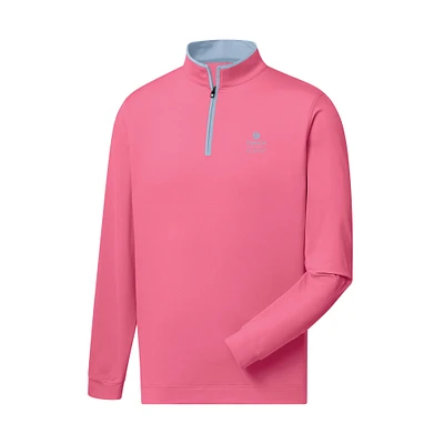 Men's FootJoy  Pink The Zurich Classic ProDry Quarter-Zip Pullover