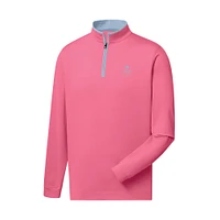 Men's FootJoy  Pink The Zurich Classic ProDry Quarter-Zip Pullover