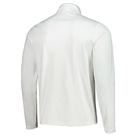 Pull Nike blanc The Zurich Classic Victory Performance à quart de zip pour homme