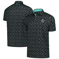 Men's Puma  Black The Zurich Classic MATTR Paradise Polo