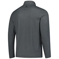 Pull zippé quart de tour Puma The Zurich Classic Pure 2.0 Tile pour homme, noir