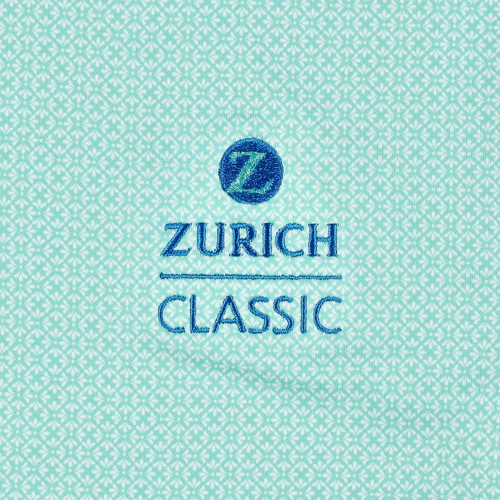 Polo Puma Turquoise The Zurich Classic MATTR Tile pour homme