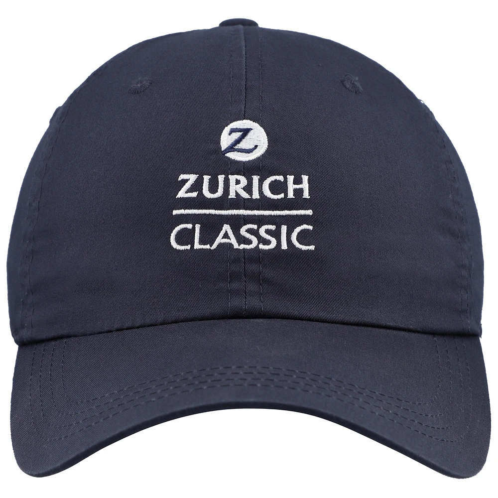 Chapeau réglable Ahead Navy The Zurich Classic Shawmut pour hommes