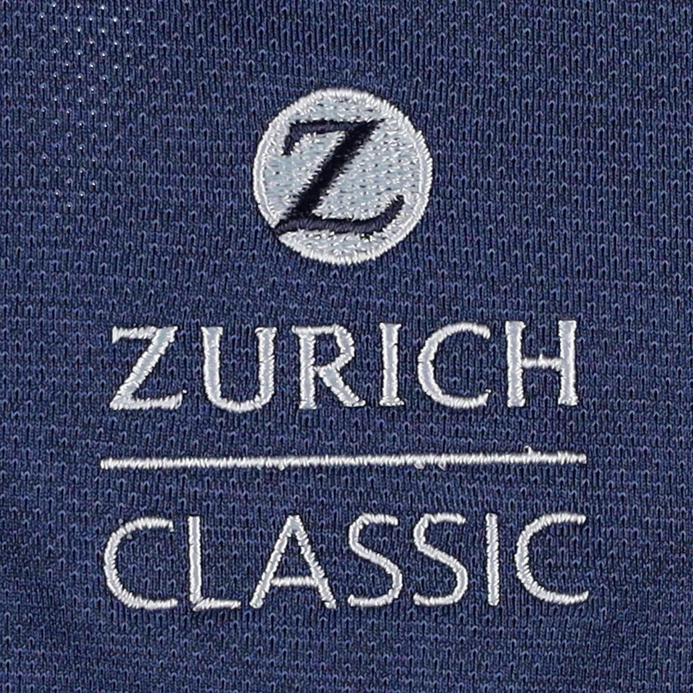 V110794 19H UAR Zurich Classic Playoff 3.0 Heather 1/4 Zip pour hommes JACMENQZP