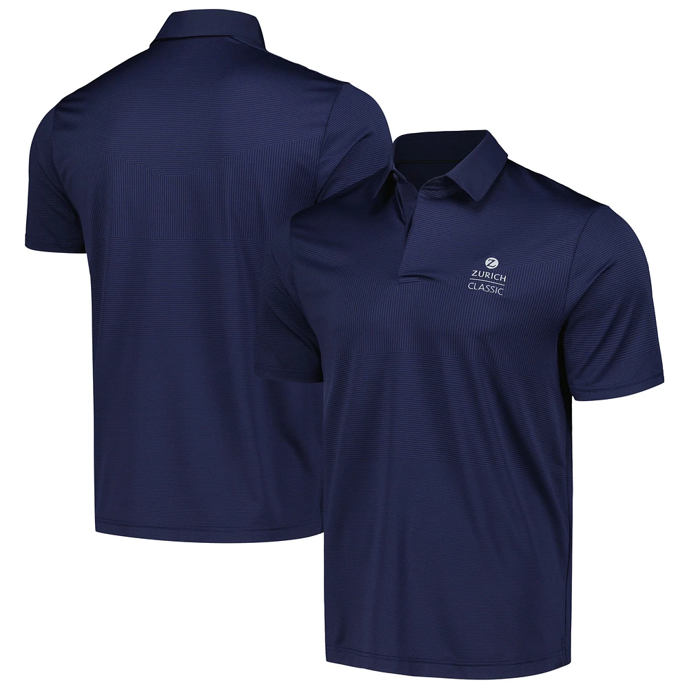 Polo Under Armour bleu marine The Zurich Classic Tips pour hommes