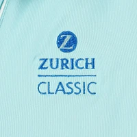 Women's Puma  Aqua The Zurich Classic CLOUDSPUN Piped V-Neck Polo