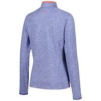 Under Armour pour femme Violet The Zurich Classic Tee To Green Shellrix Raglan Quarter-Zip Top