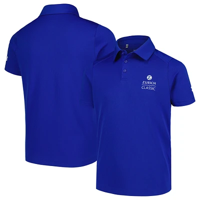 Youth Under Armour Royal Zurich Classic Tech Mesh Polo