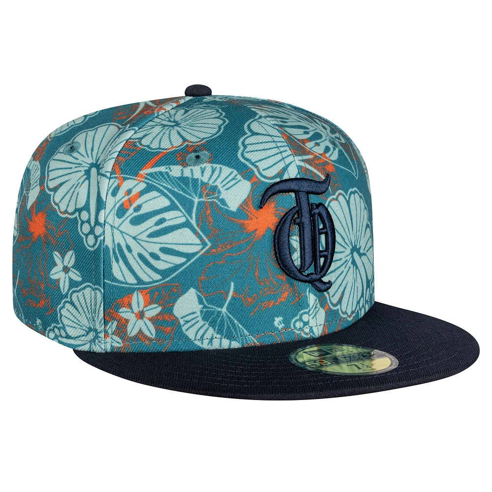 Casquette ajustée 59FIFTY Tigres de Quintana Roo Mexico League On Field New Era pour hommes