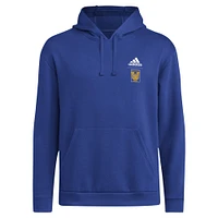 Men's adidas Blue Tigres UANL Crest Pullover Hoodie