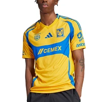 Men's adidas Gold Tigres UANL 2024/25 Home Replica Jersey