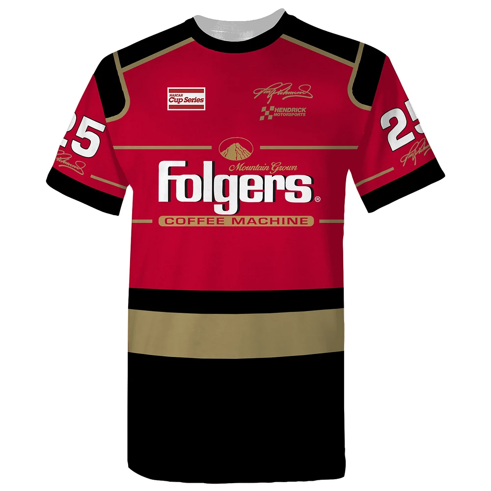 Men's Hendrick Motorsports Team Collection  Red Tim Richmond Folgers Legend Uniform T-Shirt