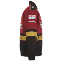 Veste d'uniforme en sergé JH Design marron/noir Tim Richmond Folgers pour hommes