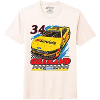 Men's Front Row Natural Todd Gilliland Love's Car T-Shirt