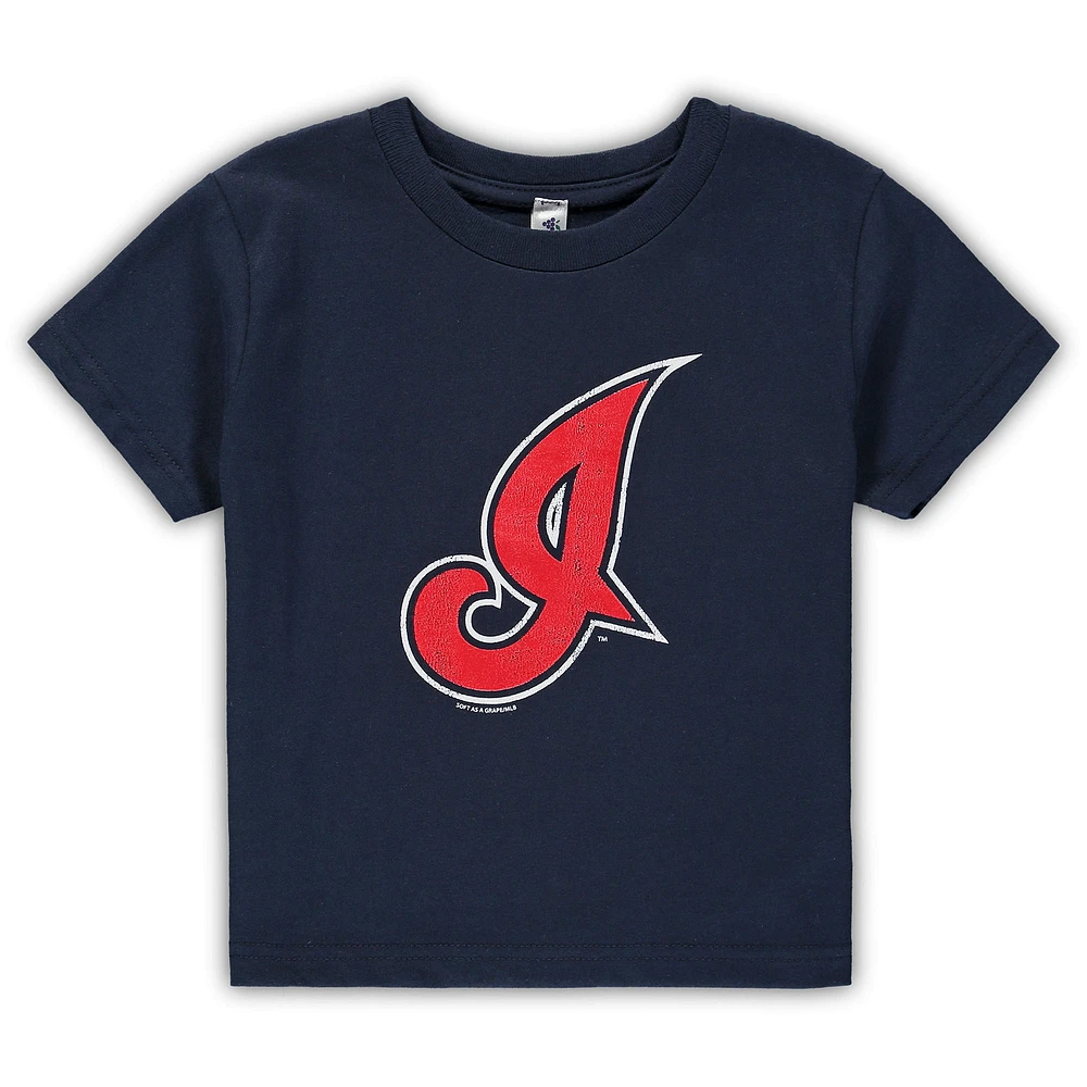 Cleveland Indians Soft as a Grape Women's Plus Size Baseball