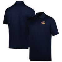 Men's Champion Navy Toledo Mud Hens Textured Solid Polo