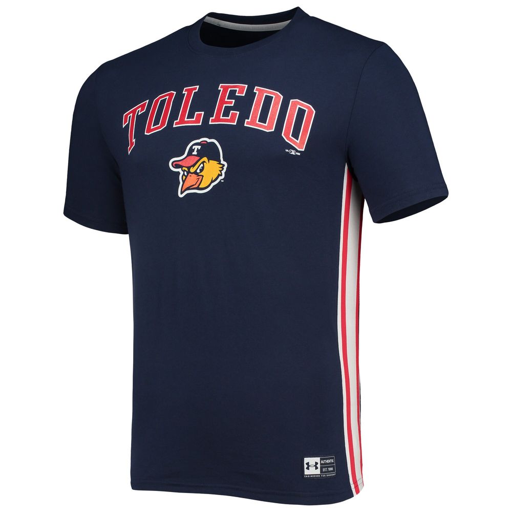 Men's Under Armour Navy Toledo Mud Hens Game Day T-Shirt