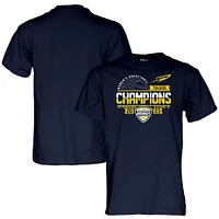 Blue 84  Navy Toledo Rockets 2023 MAC Women's College Basketball Conference Tournament Champions T-Shirt