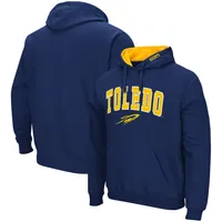 Colosseum Navy Toledo Rockets Arch and Logo Pull à capuche pour hommes