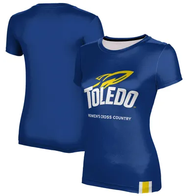 Toledo Rockets Women's Cross Country T-Shirt - Blue