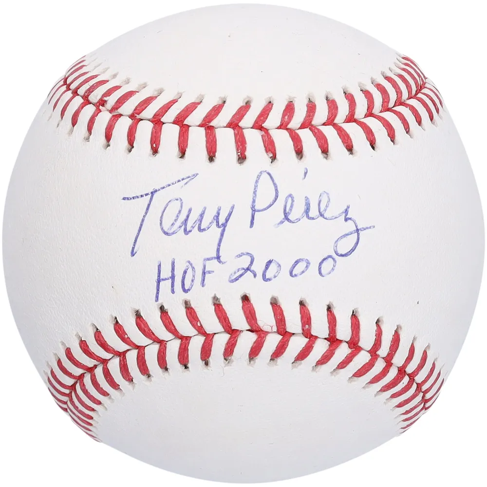 Lids Tony Perez Cincinnati Reds Fanatics Authentic Autographed Baseball  with HOF 2000 Inscription