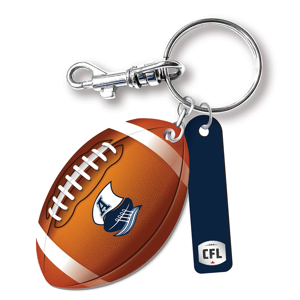  Toronto Argonauts Personalized Leather Football Keychain