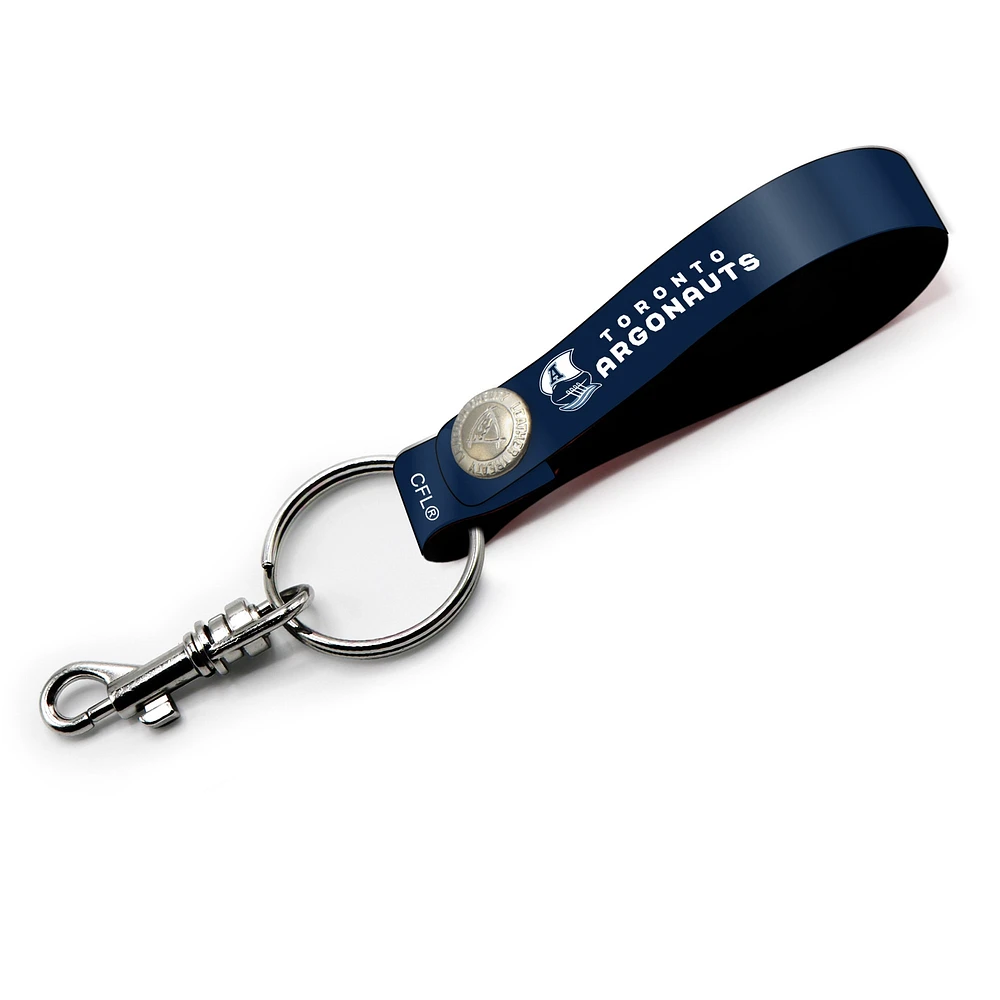 Toronto Argonauts Personalized Leather Loop Keychain