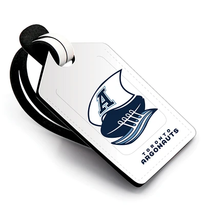 Toronto Argonauts Personalized Leather Luggage Tag