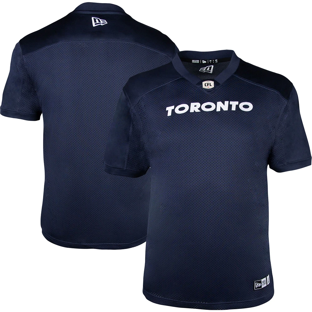 Réplique de maillot New Era Toronto Argonauts 2023 pour homme, bleu marine