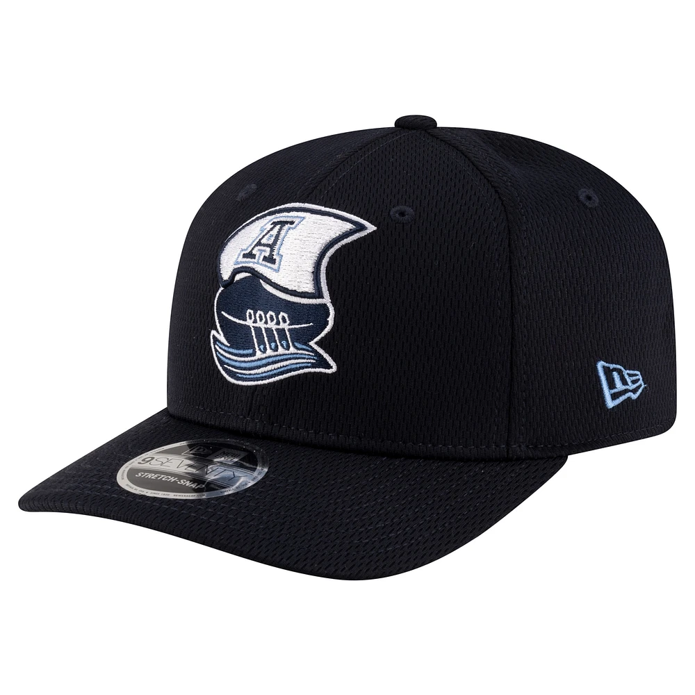 Men's New Era Navy Toronto Argonauts Sideline Alternate 9SEVENTY Stretch-Snap Hat