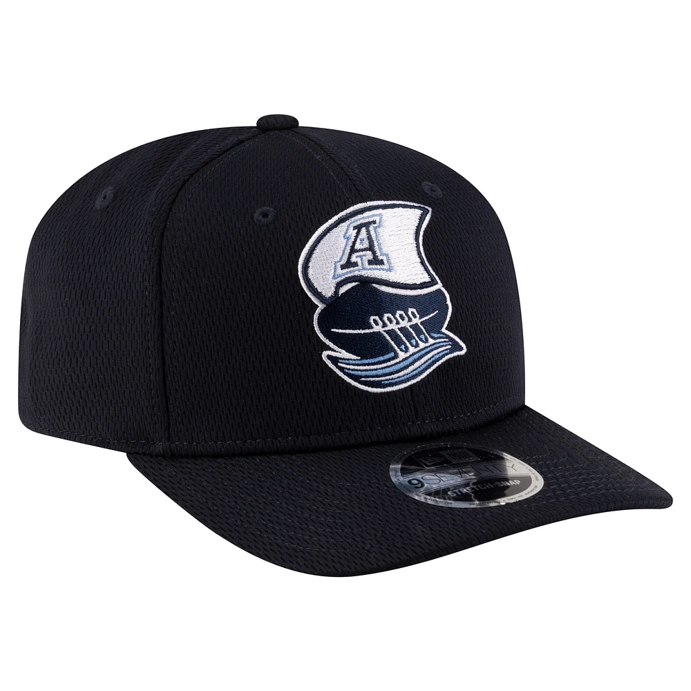 Men's New Era Navy Toronto Argonauts Sideline Alternate 9SEVENTY Stretch-Snap Hat