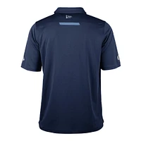 Polo pour homme New Era bleu marine Toronto Argonauts Sideline Roster Performance