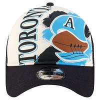 Men's New Era Navy Toronto Argonauts Turf Traditions 9FORTY Adjustable Hat