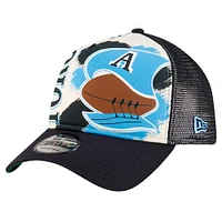 Men's New Era Navy Toronto Argonauts Turf Traditions 9FORTY Adjustable Hat