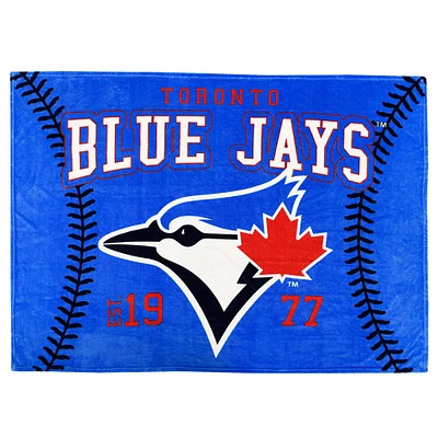 Couverture géante bleue des Blue Jays de Toronto 62" x 90"