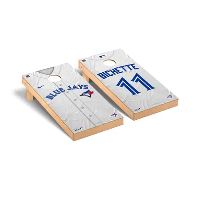 Lids Bo Bichette Toronto Blue Jays Jersey Design Desktop Cornhole Game Set