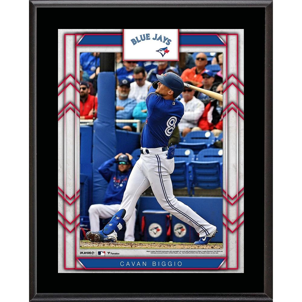 Cavan Biggio Toronto Blue Jays 10.5'' x 13'' Sublimated Player Name Plaque