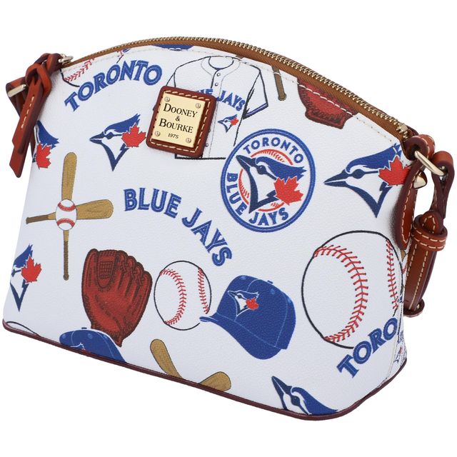 Dooney & Bourke Toronto Blue Jays Gameday Suki Sac à bandoulière avec poignet moyen