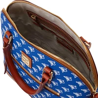 Dooney & Bourke Toronto Blue Jays Signature Domed Zip Satchel Purse