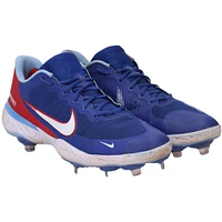 Chaussures à crampons Nike bleues autographiées par George Springer des Blue Jays de Toronto lors de la saison 2023 de la MLB
