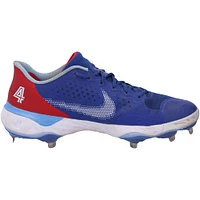 Chaussures à crampons Nike bleues autographiées par George Springer des Blue Jays de Toronto lors de la saison 2023 de la MLB