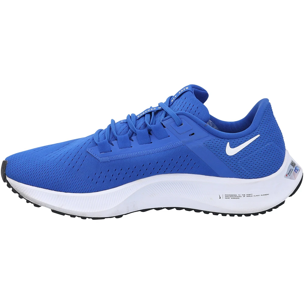 Chaussures Nike Zoom bleues autographiées par George Springer des Blue Jays de Toronto lors de la saison 2023 de la MLB