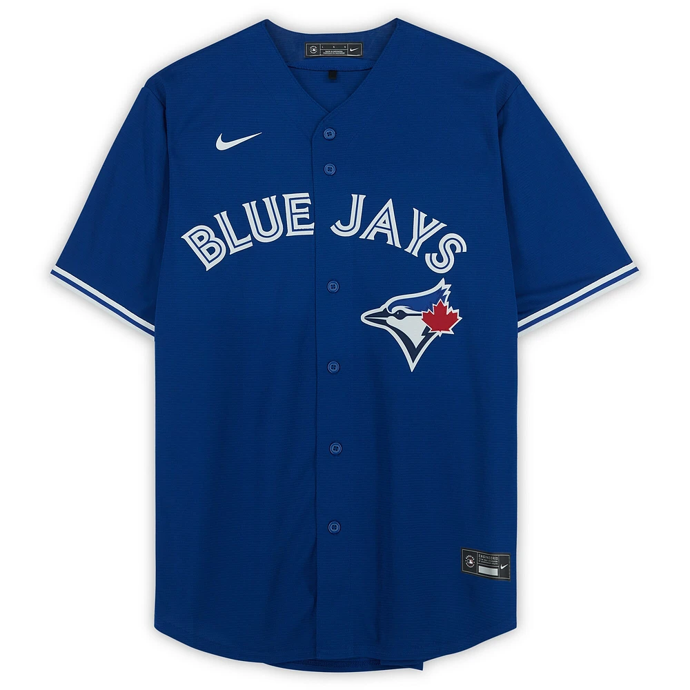Maillot réplique alternatif autographié par George Springer des Blue Jays de Toronto