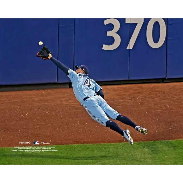 Lids George Springer Toronto Blue Jays 24 x 34.75 Magnetic Framed Player  Poster