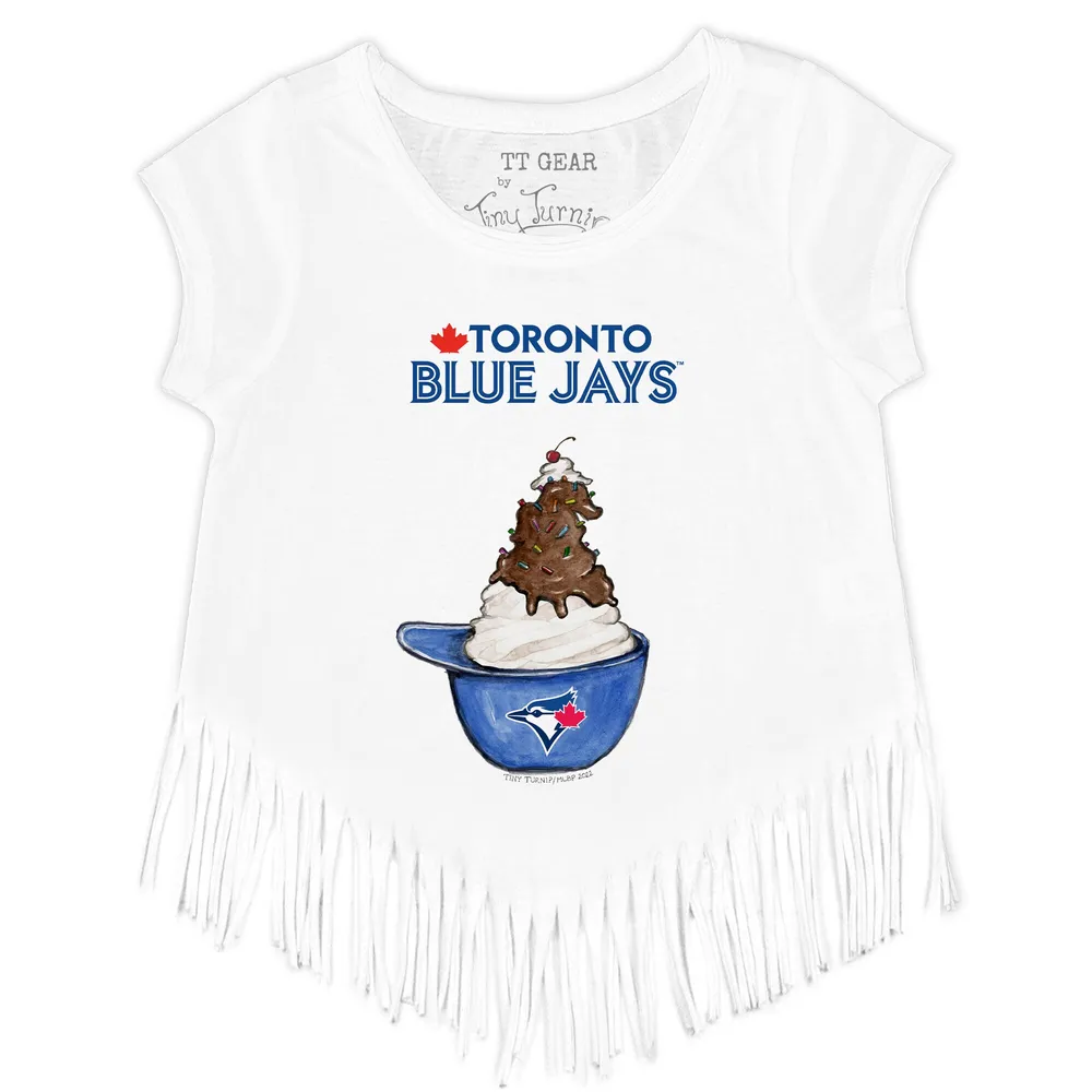 Lids Toronto Blue Jays Tiny Turnip Girls Youth Angel Wings Fringe