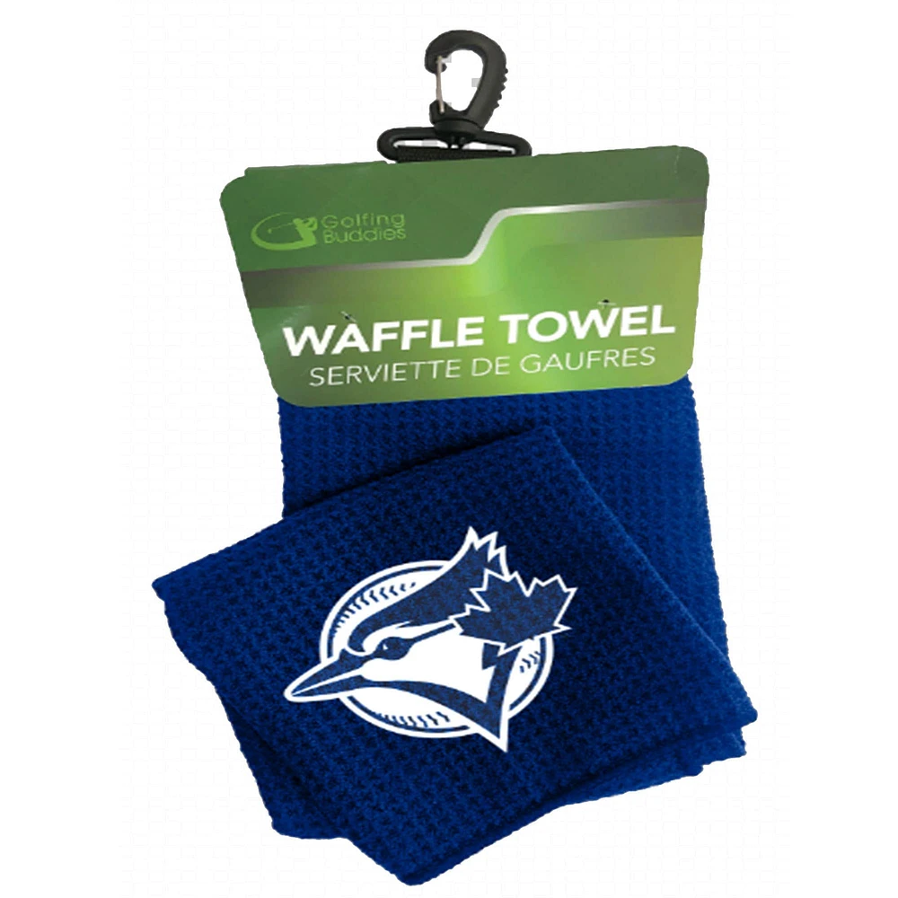 Golfing Buddies  Toronto Blue Jays Golf Tri-Fold Waffle Towel