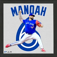 Highland Mint Alek Manoah Toronto Blue Jays 13" x 13" Impact Jersey Photo encadrée