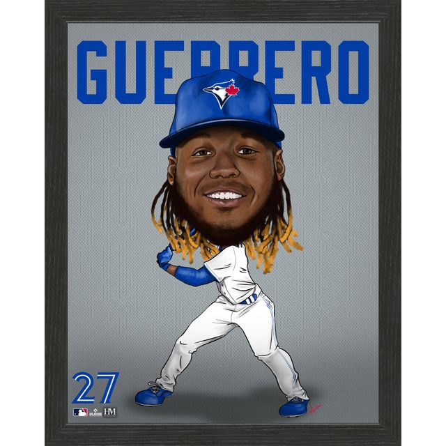 Toronto Blue Jays Vladimir Guerrero Jr. Highland Mint 13'' x 13'' Impact  Jersey Framed Photo