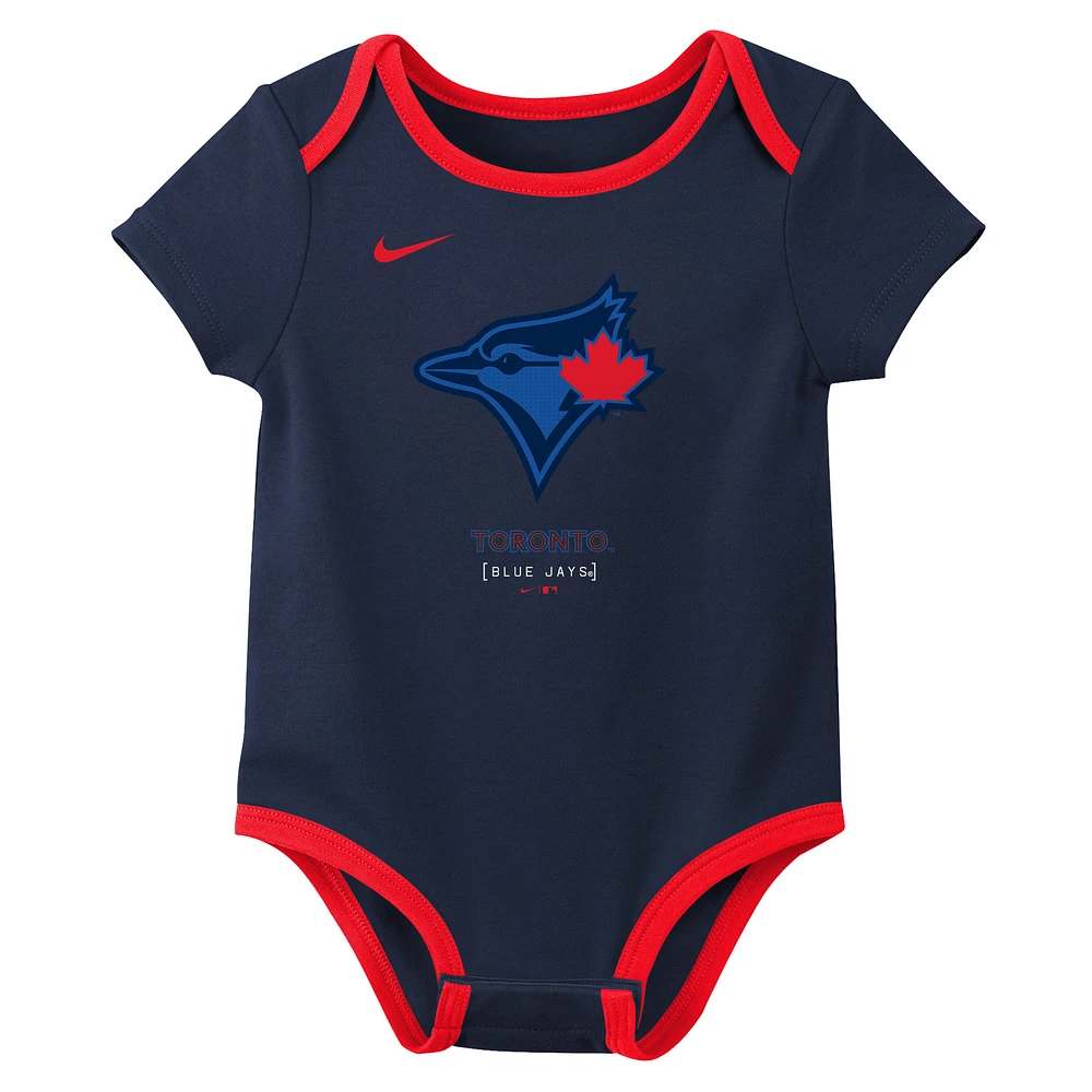 Infant Nike  Toronto Blue Jays 2025 City Connect 2-Piece Creeper Set